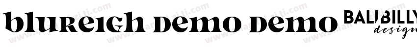 Blureigh Demo Demo字体转换